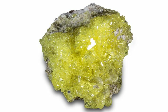 Bright-Yellow Sulfur Crystals - Bolivia #305289